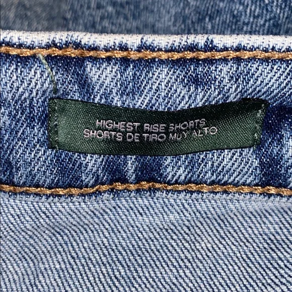 Highest Rise Jean Shorts - Picture 3 of 6